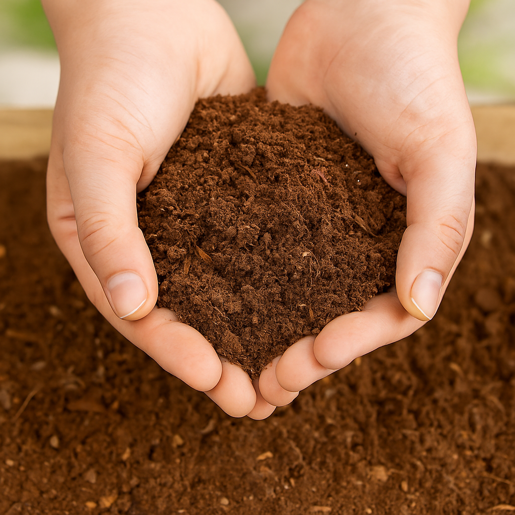 Buffered coco substrate